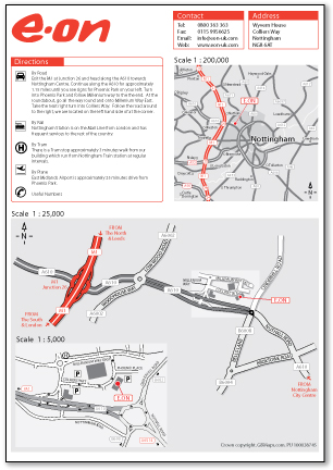 Business Location Maps