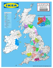 postcode districts uk