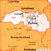Durham postcode map