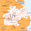 lincoln postcode map