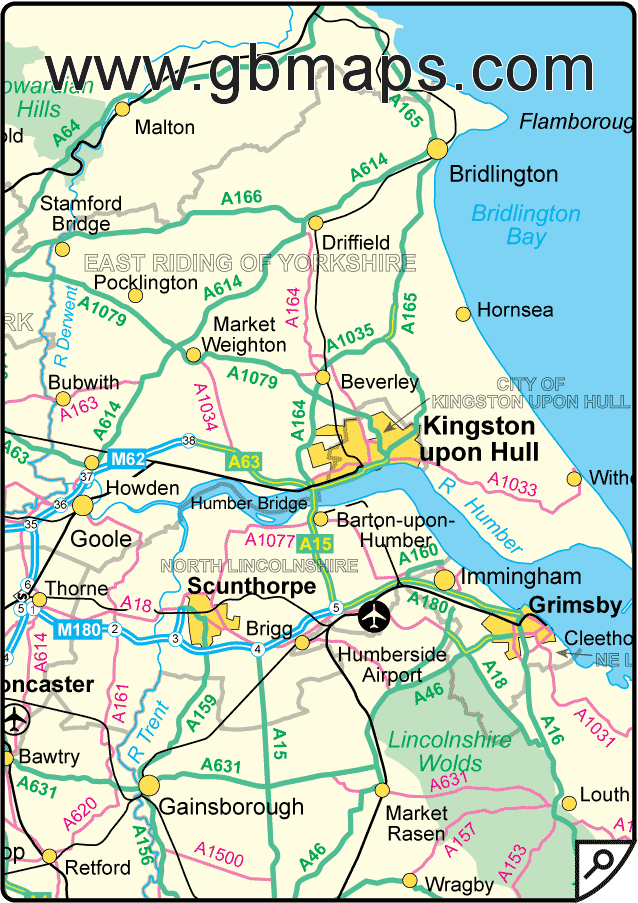 uk road network map