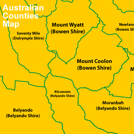 australian county boundaries map