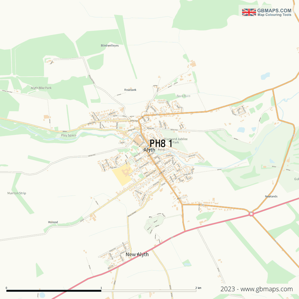 Download Alyth Town Map