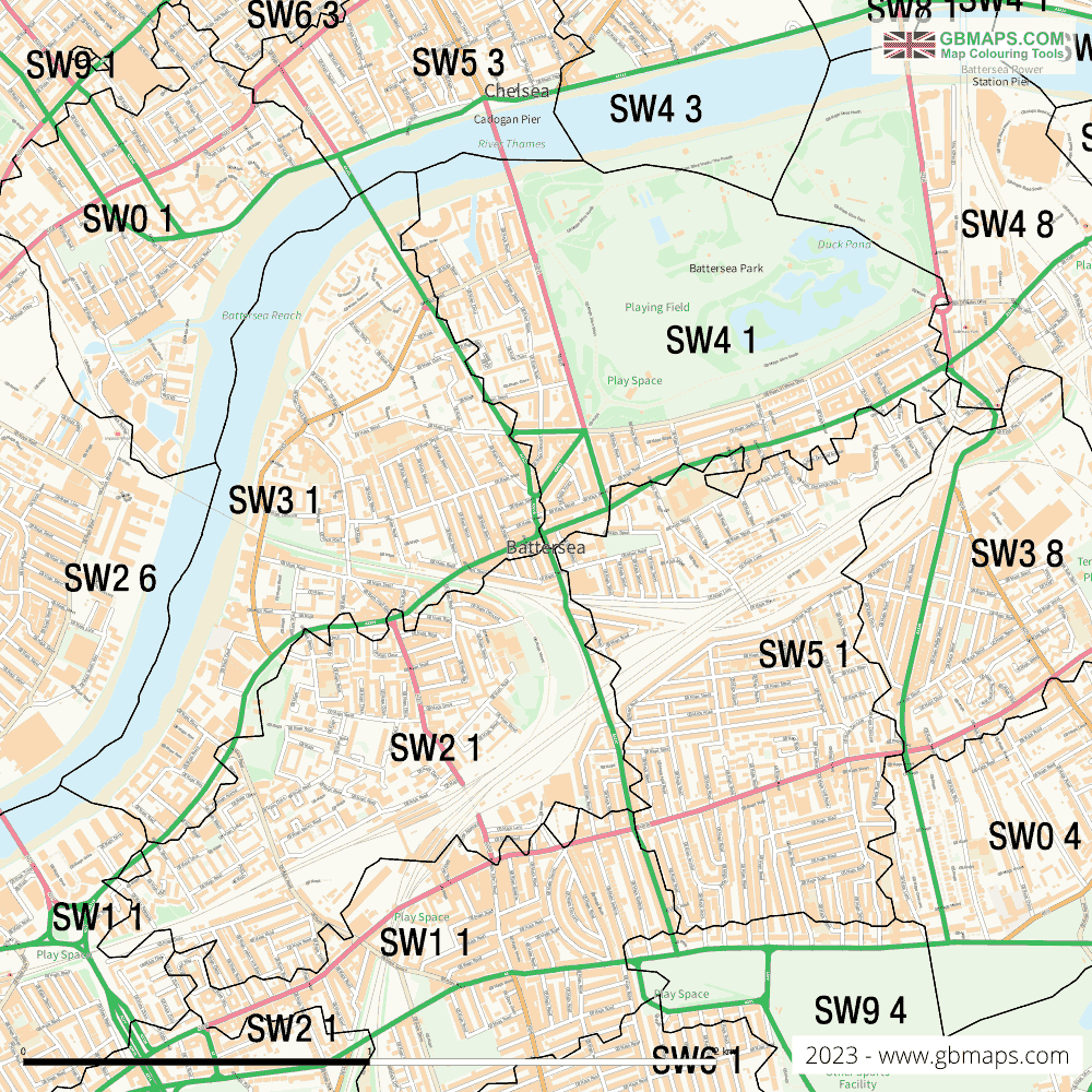 Download Battersea Town Map