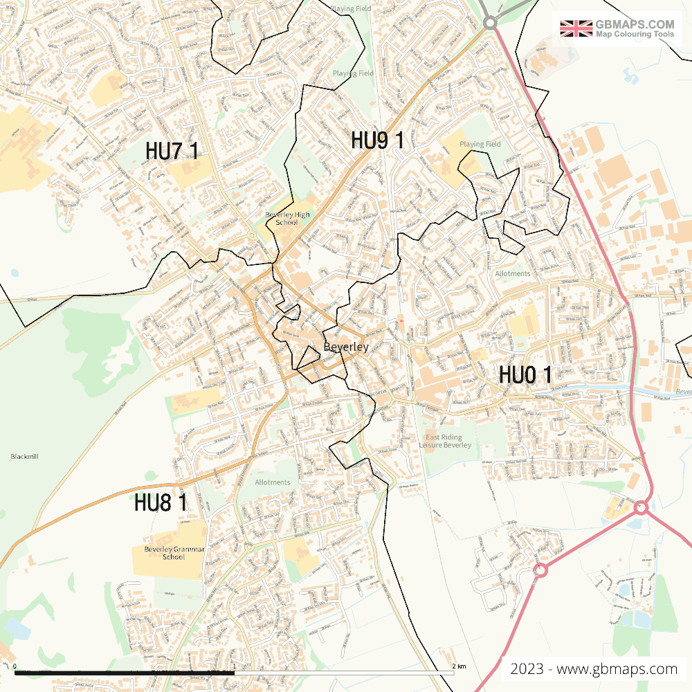 Download Beverley Town Map