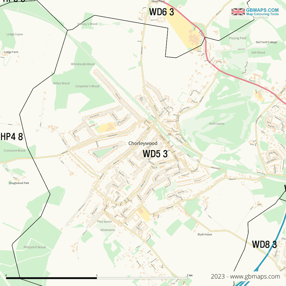 Download Chorleywood Town Map
