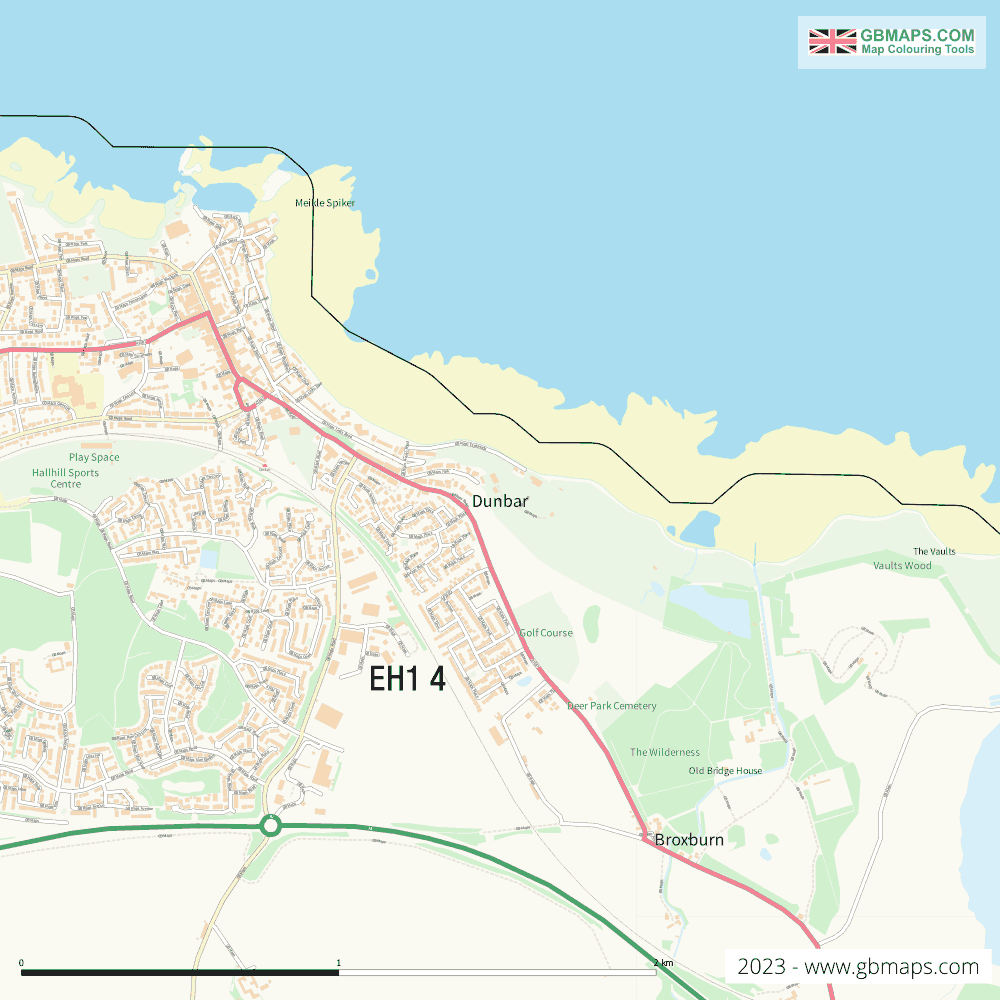 Download Dunbar Town Map