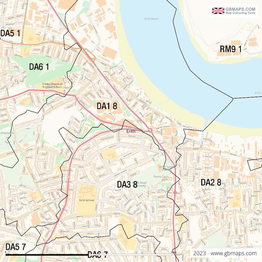 Download Erith Town Map