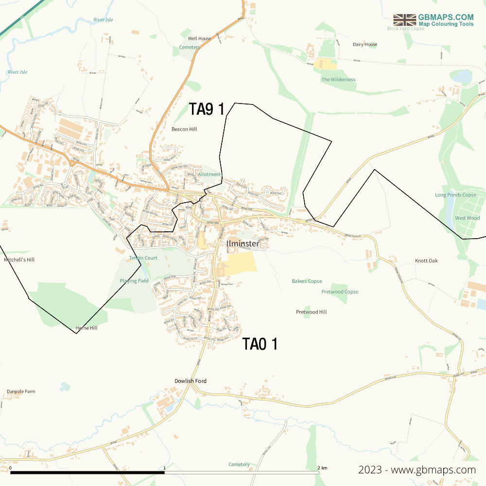 Download Ilminster Town Map