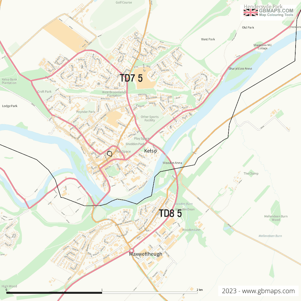 Download Kelso Town Map