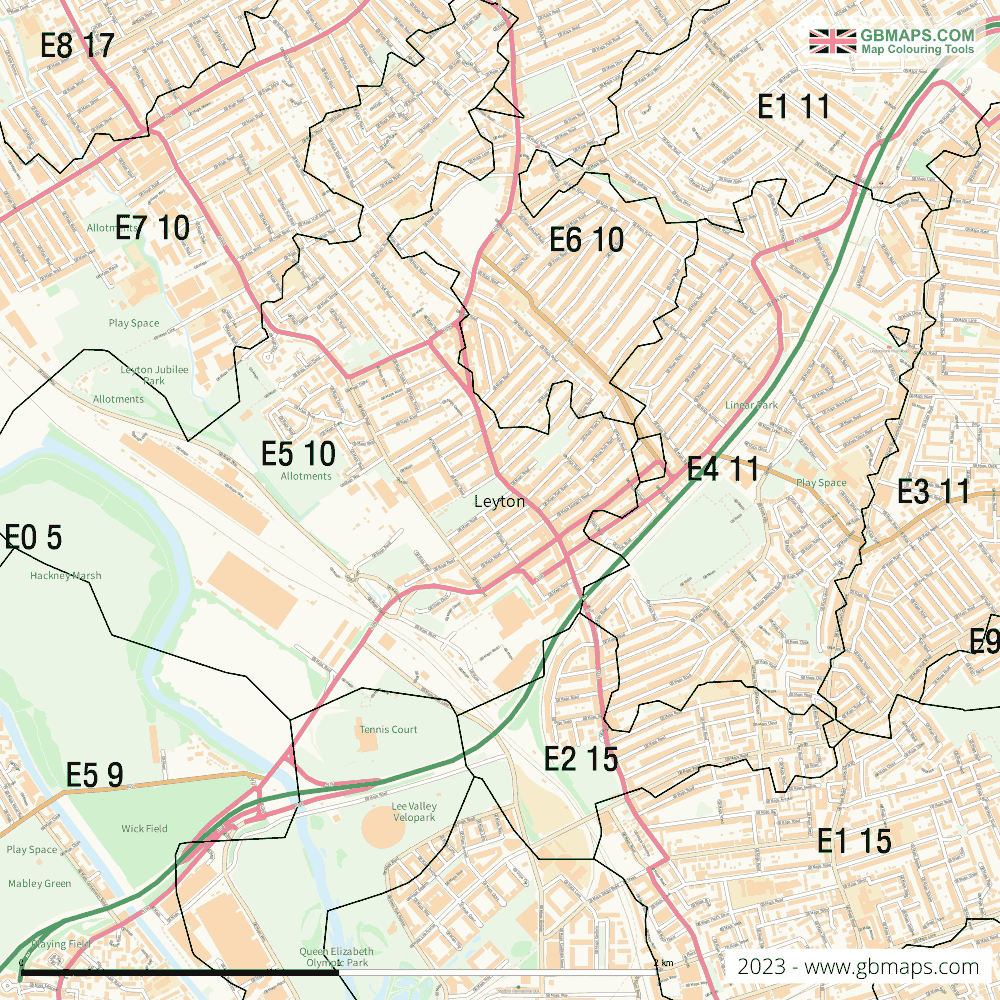 Download Leyton Town Map