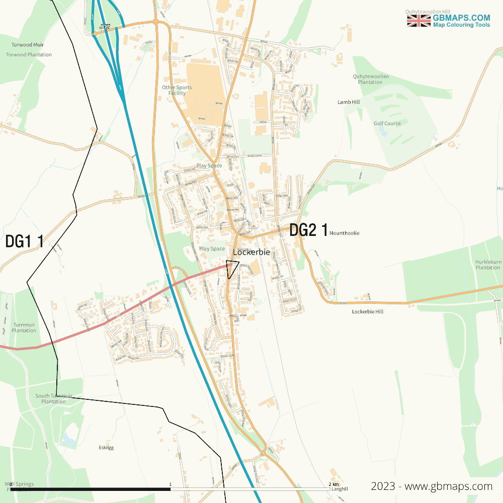 Download Lockerbie Town Map