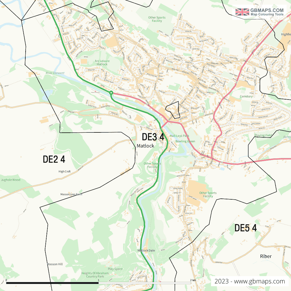 Download Matlock Town Map