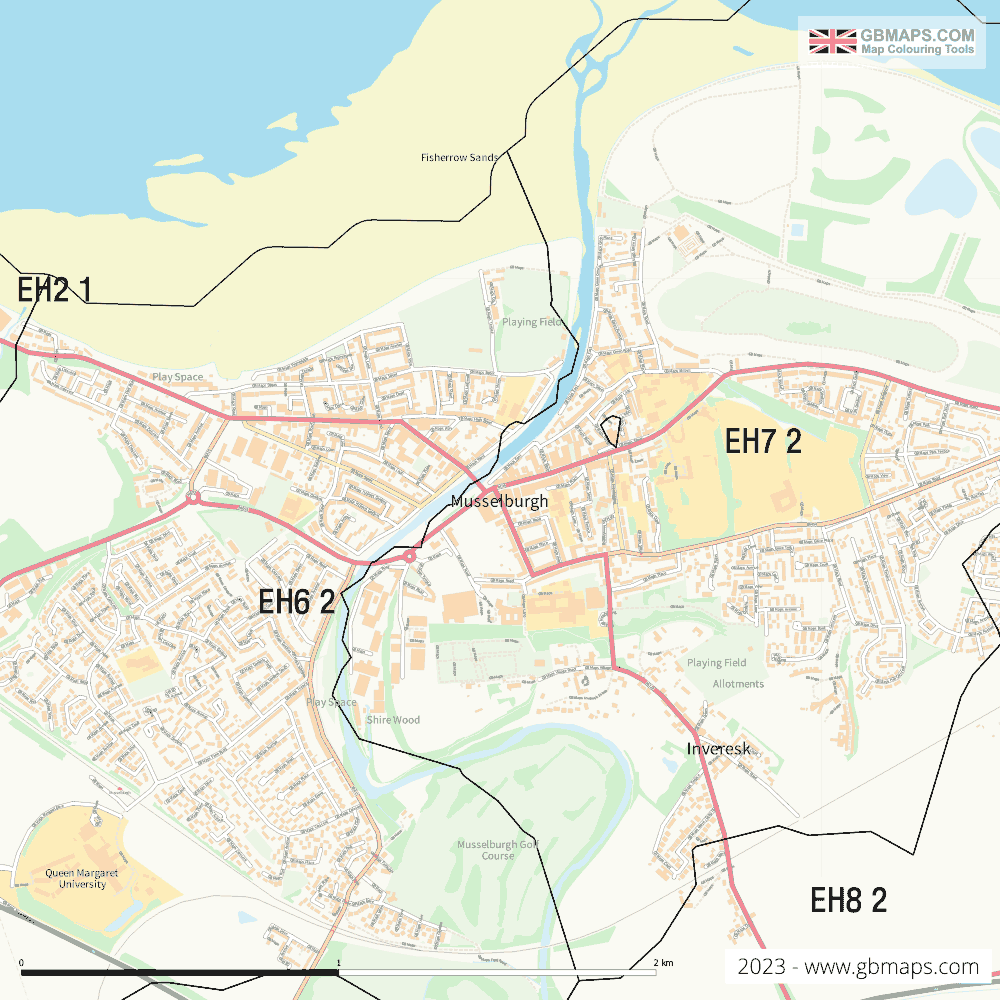 Download Musselburgh Town Map
