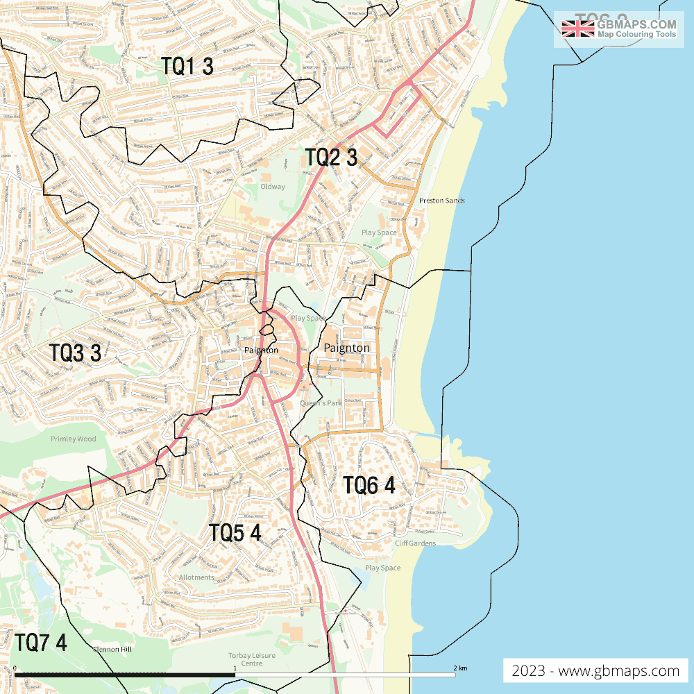 Download Paignton Town Map