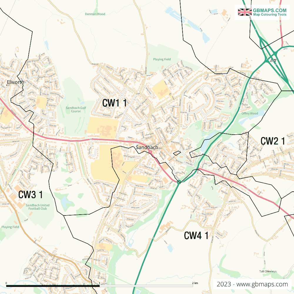 Download Sandbach Town Map