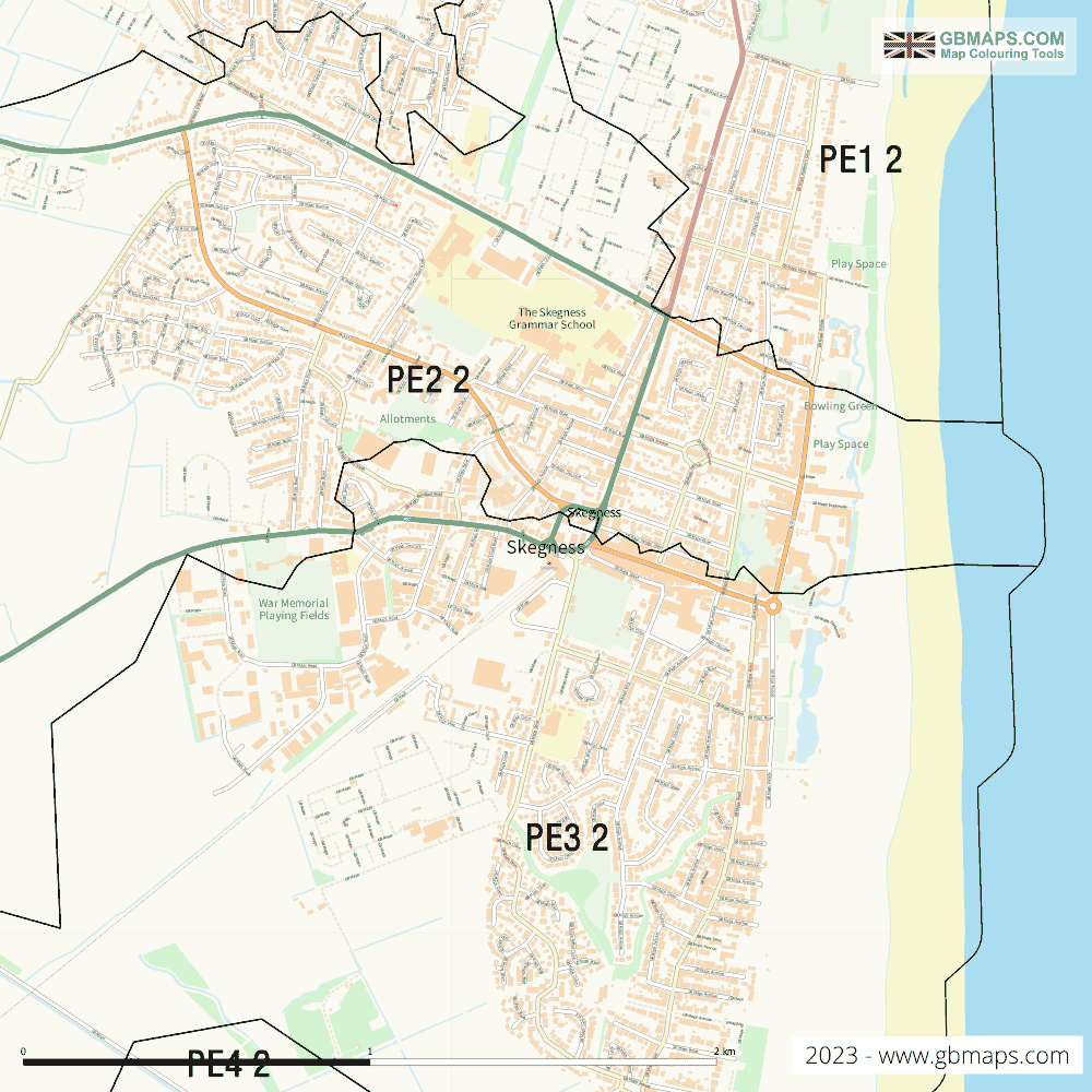 Download Skegness Town Map