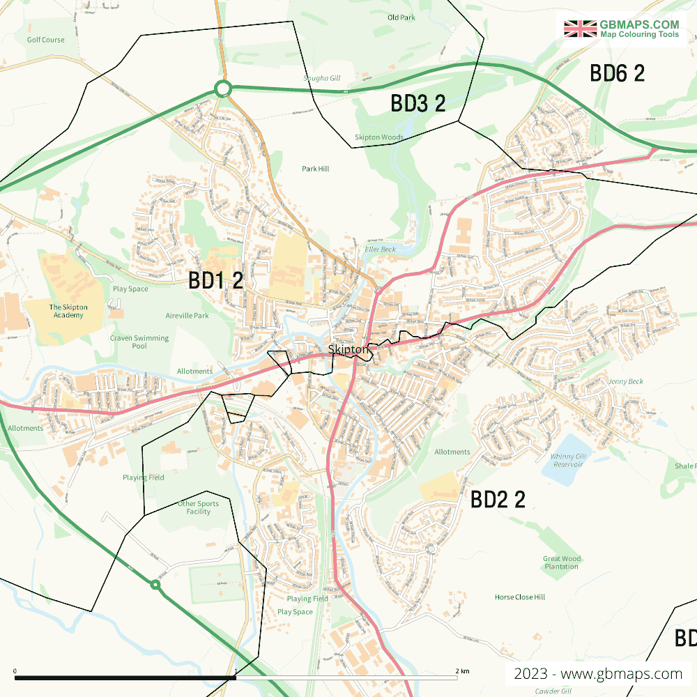 Download Skipton Town Map
