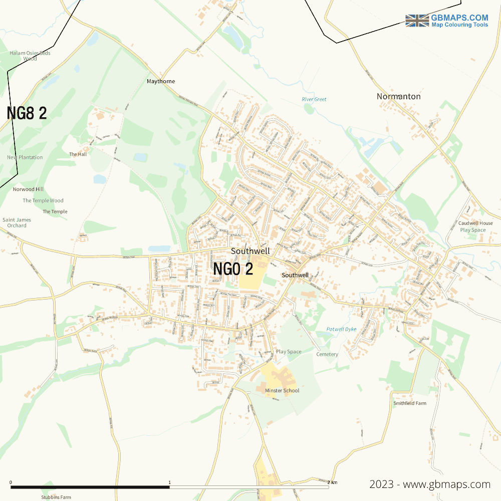 Download Southwell Town Map