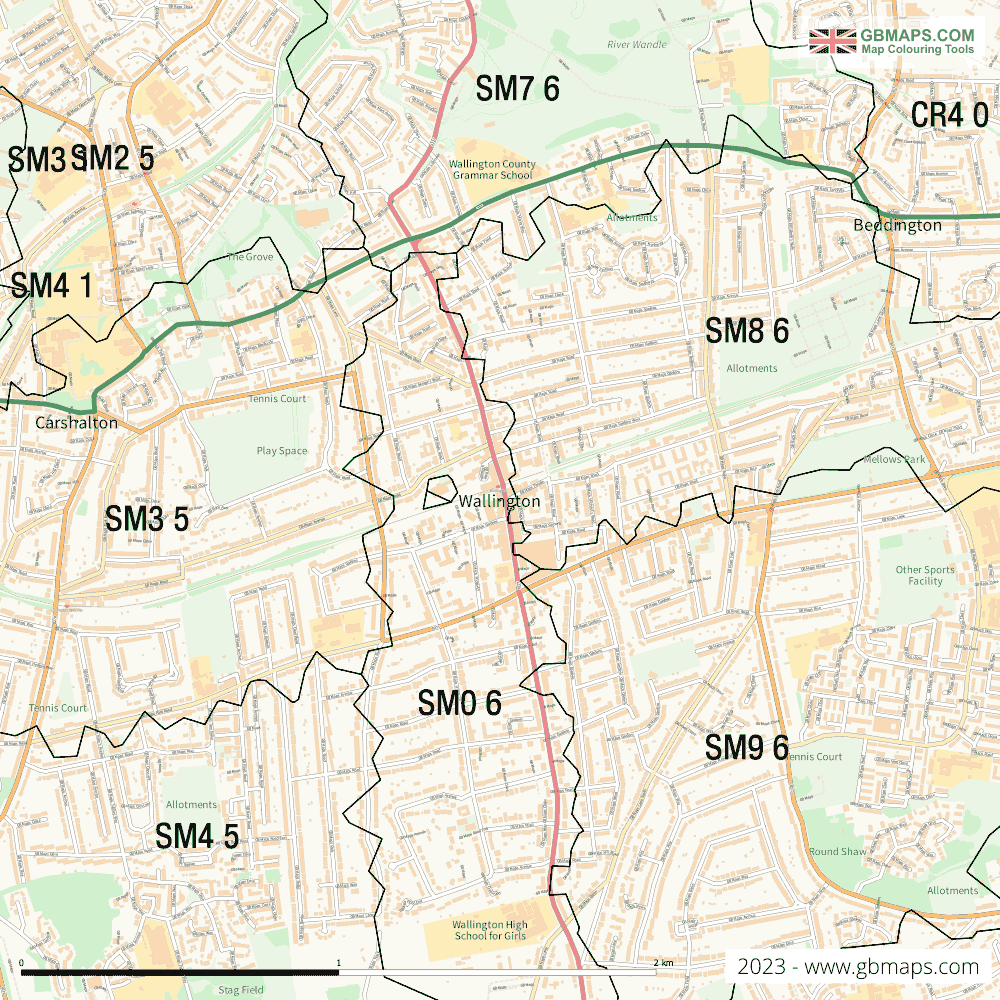 Download Wallington Town Map