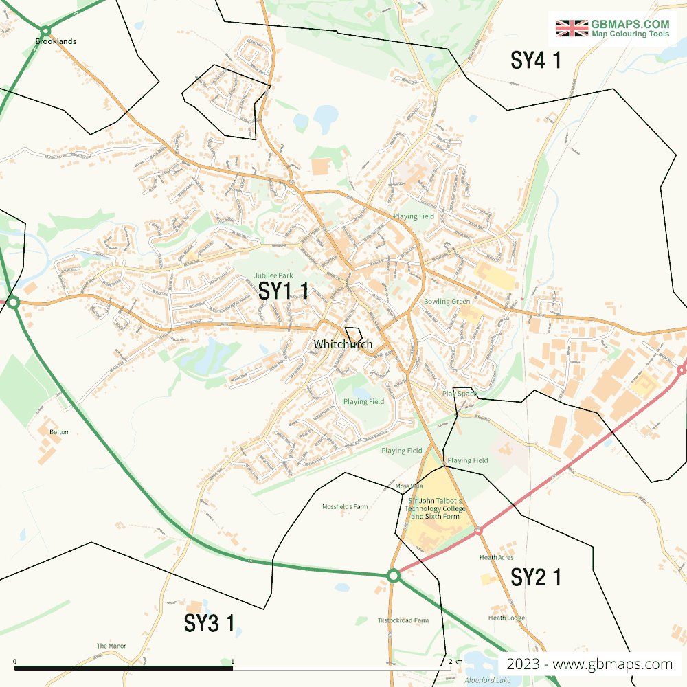 Download Whitchurch Town Map