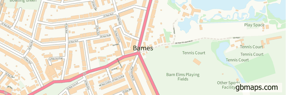 Barnes wide thin map image