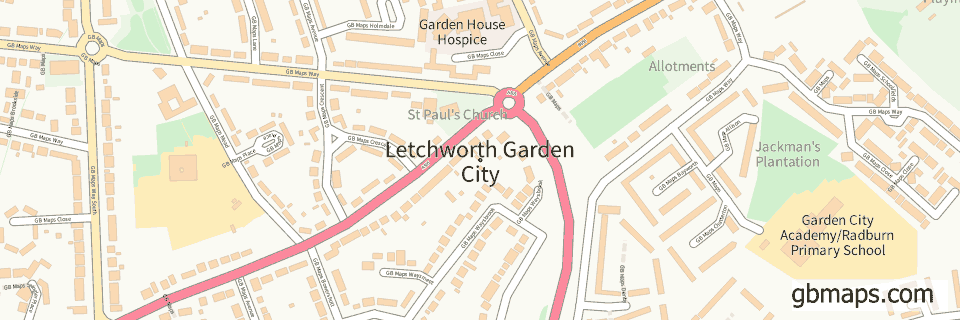 Letchworth Garden Ci wide thin map image