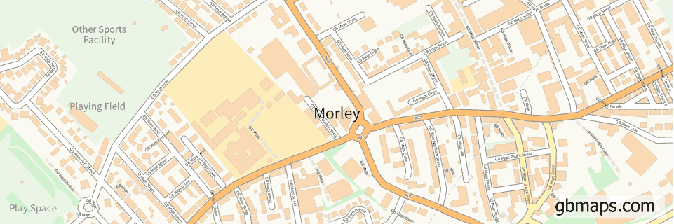 Morley wide thin map image