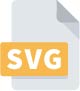 scalabel vector graphics file icon