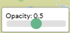 Google preview: opacity, key & extent — current GBMaps controls