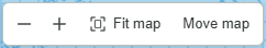 Move, zoom & frame the map — current GBMaps controls