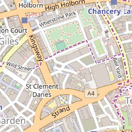 london vector pdf map